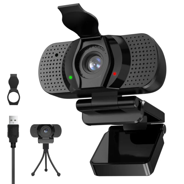 Beauty function 1080P USB Webcam Autofocus Webcam Logitech Webcams With Microphone - Image 6