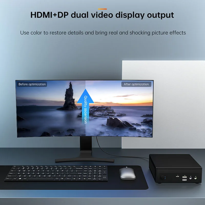 11th Gen Generation Mini pc i7 1165G7 i5 i3 Desktop Computer 8GB 16GB 32GB RAM SSD Intel Core OEM ODM Mini pc - Image 2